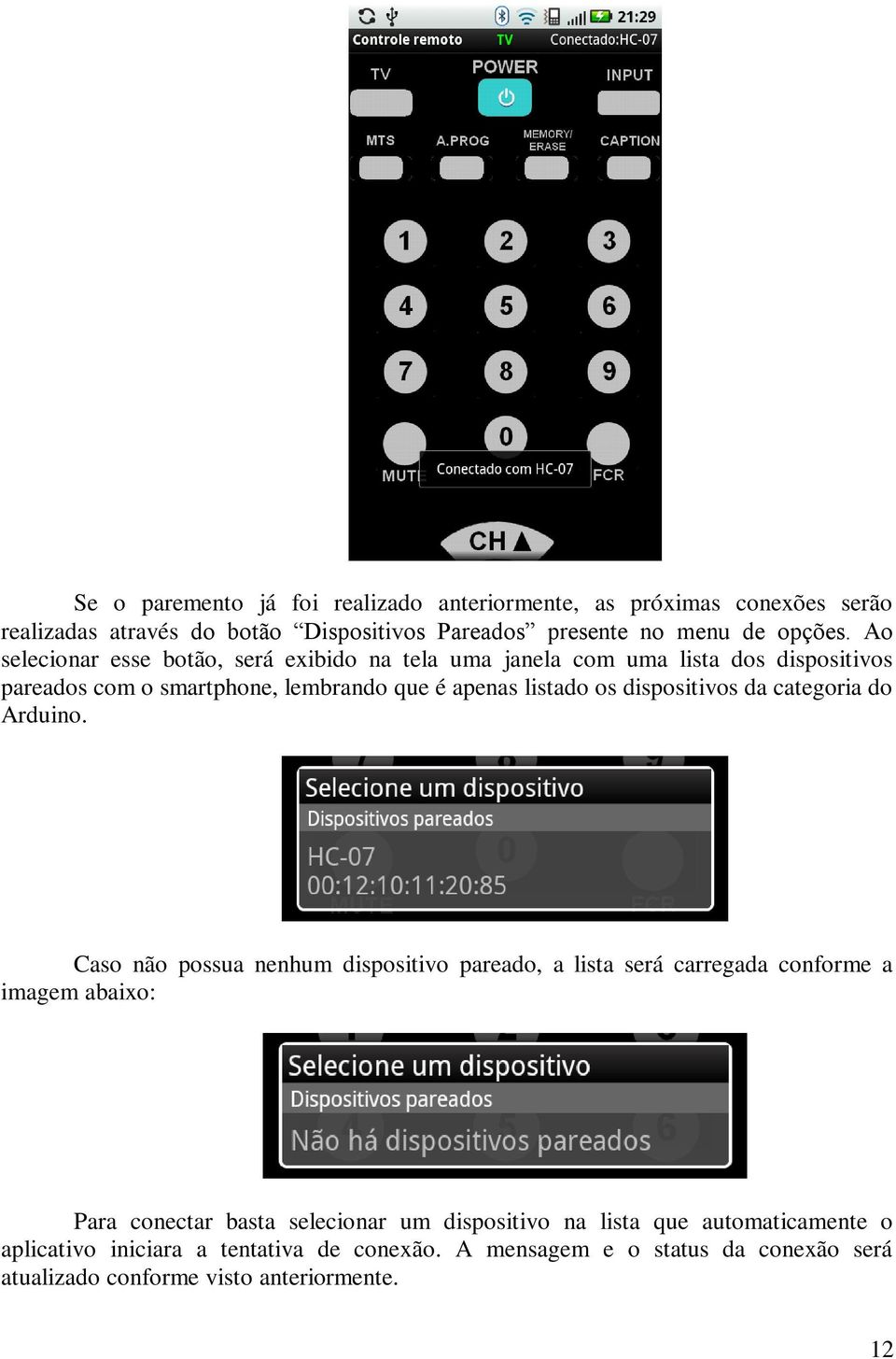 dispositivos da categoria do Arduino.