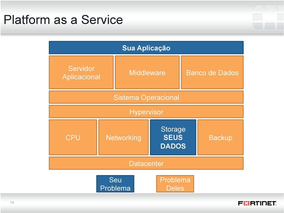 Operacional Hypervisor CPU Networking Storage