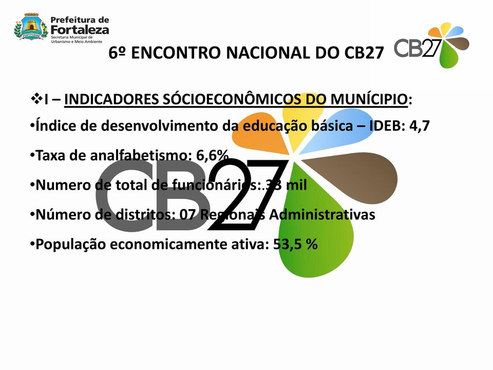 analfabetismo: 6,6% Numero de total de funcionários:.