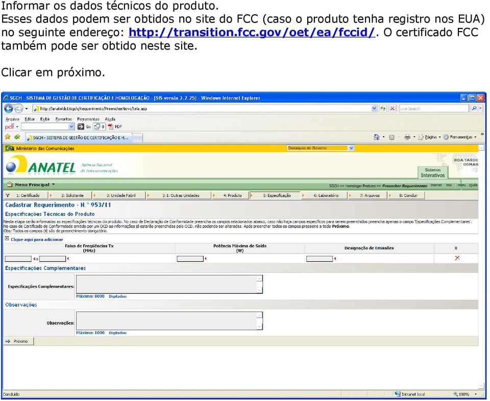 tenha registro nos EUA) no seguinte endereço: http://transition.