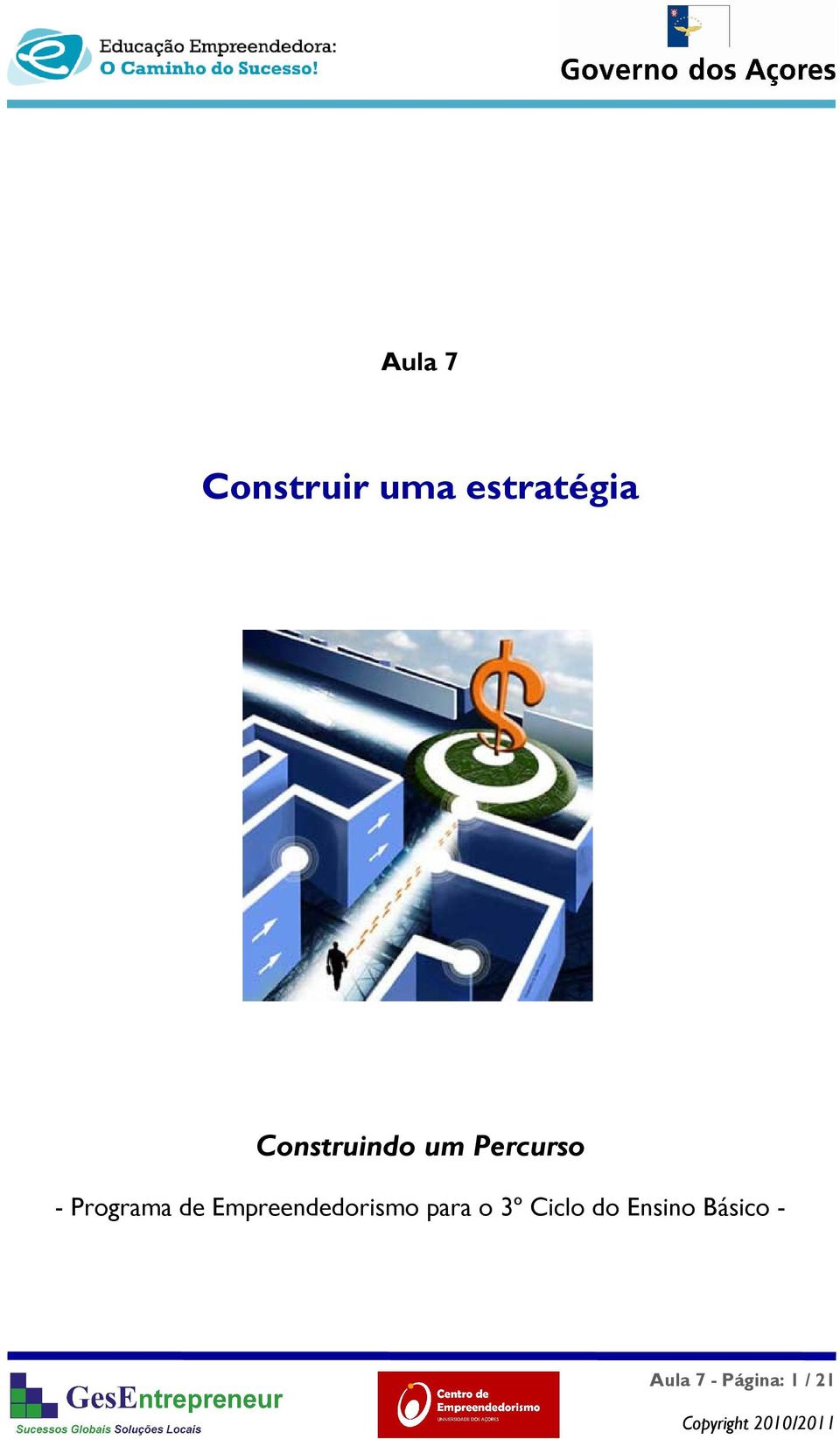 de Empreendedorismo para o 3º Ciclo