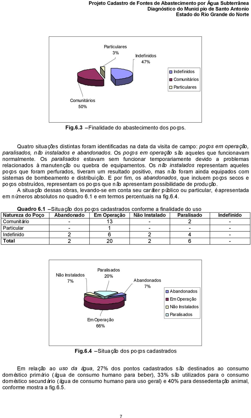 Os paralisados estavam sem funcionar temporariamente devido a problemas relacionados à manutenção ou quebra de equipamentos.