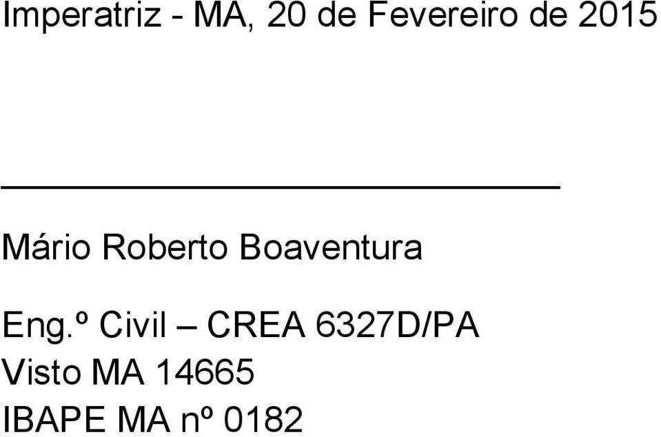 Roberto Boaventura Eng.