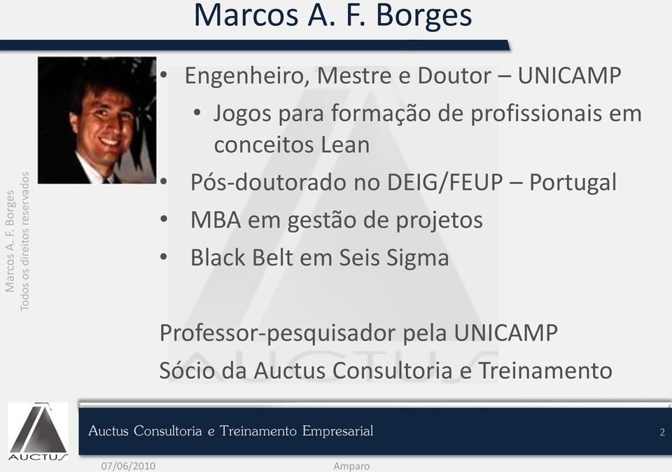 profissionais em conceitos Lean Pós-doutorado no DEIG/FEUP Portugal MBA