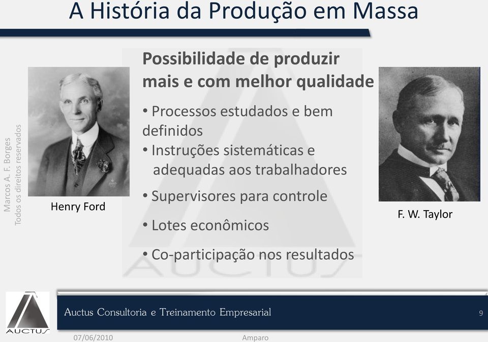 sistemáticas e adequadas aos trabalhadores Supervisores para controle