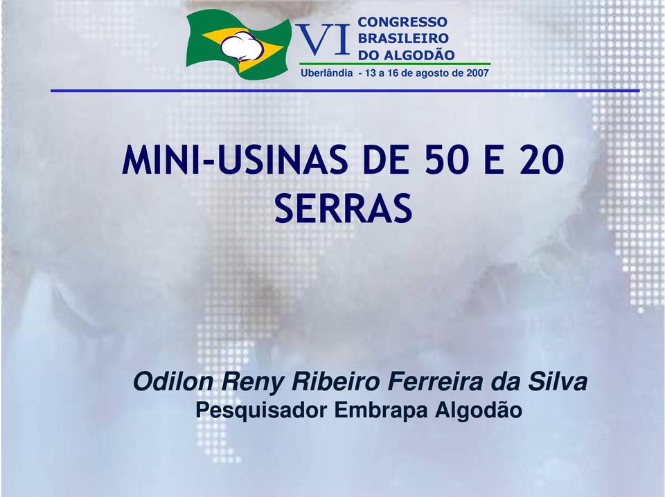 SERRAS Odilon Reny Ribeiro