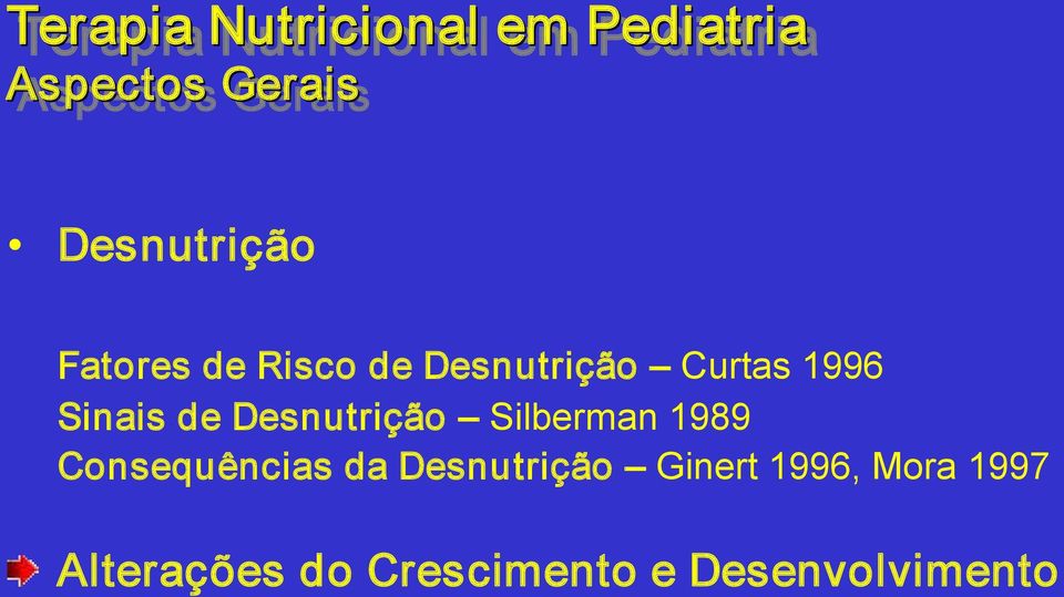 Silberman 1989 Consequências da Desnutrição Ginert