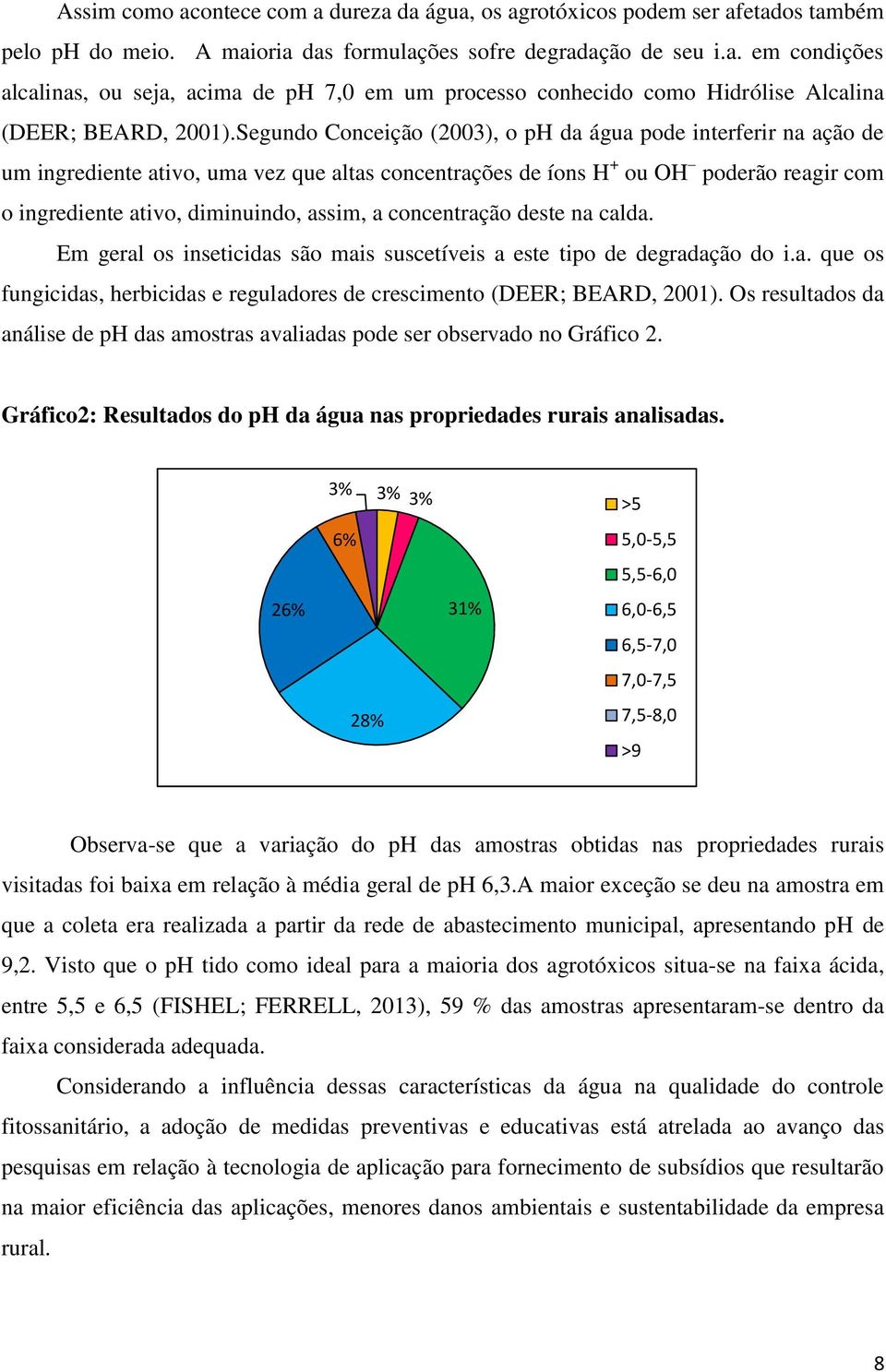 concentração deste na calda. Em geral os inseticidas são mais suscetíveis a este tipo de degradação do i.a. que os fungicidas, herbicidas e reguladores de crescimento (DEER; BEARD, 2001).