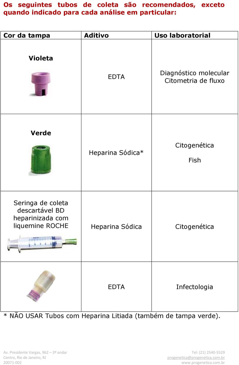 Heparina Sódica* Citogenética Fish Seringa de coleta descartável BD heparinizada com liquemine ROCHE