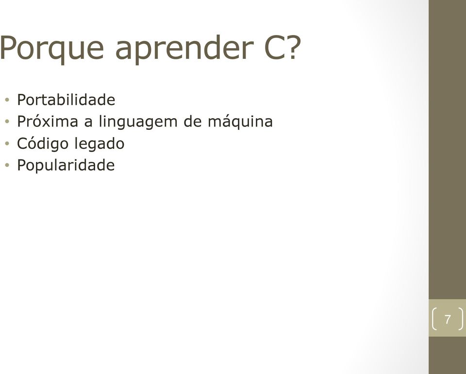 a linguagem de máquina