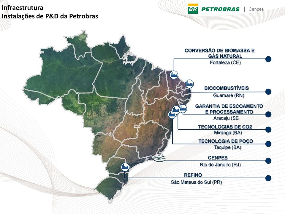 (RN) GARANTIA DE ESCOAMENTO E PROCESSAMENTO Aracaju (SE São Mateus do Sul (PR)