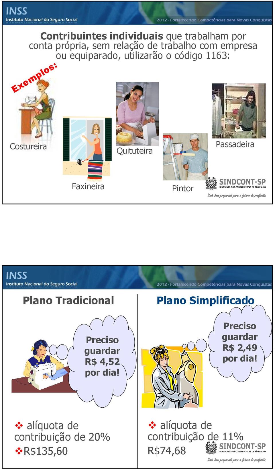 Pintor Plano Tradicional Preciso guardar R$ 4,52 por dia!