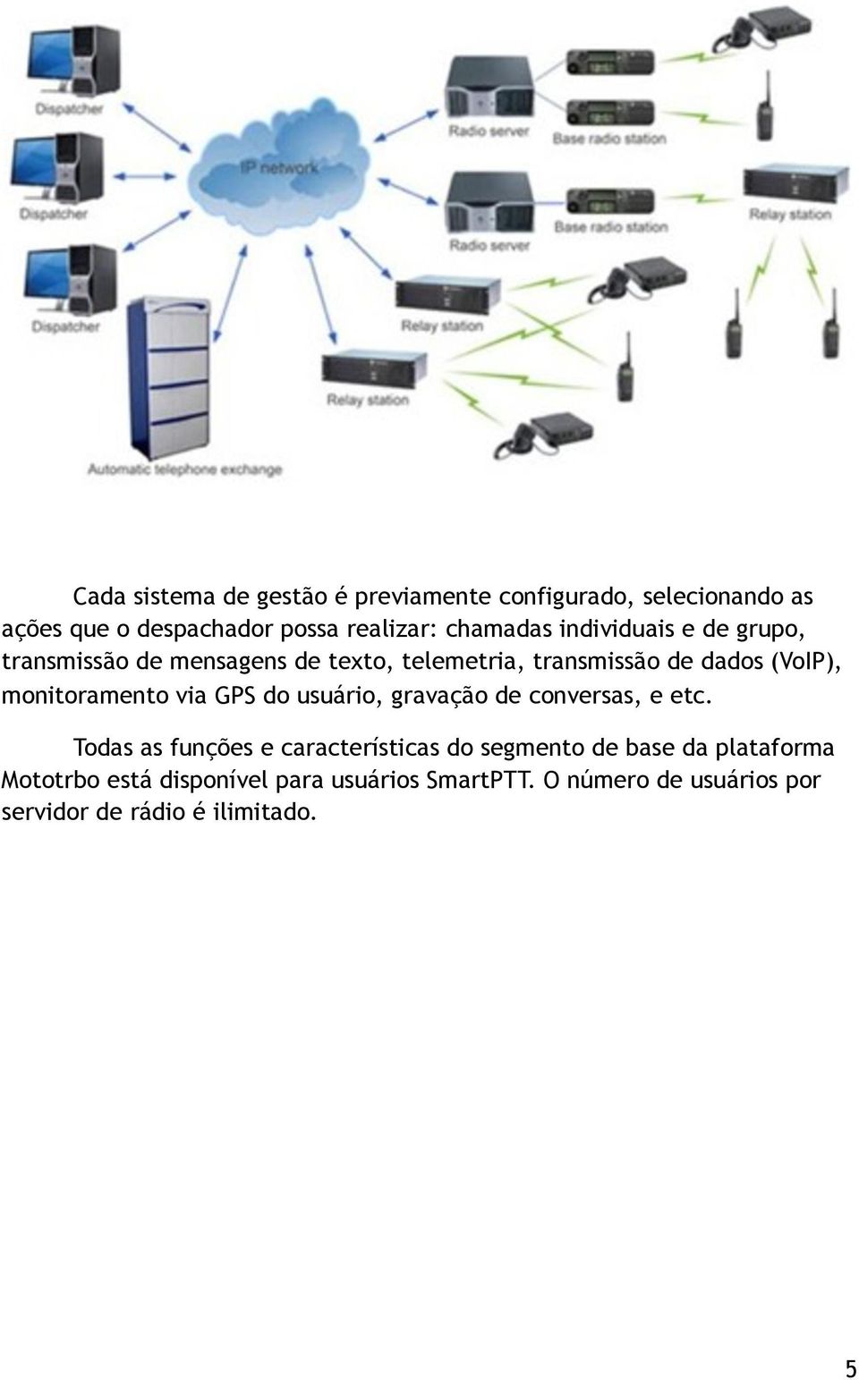 monitoramento via GPS do usuário, gravação de conversas, e etc.