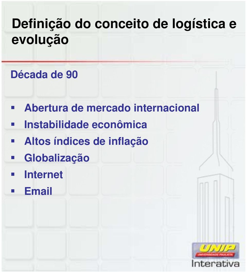 internacional Instabilidade econômica