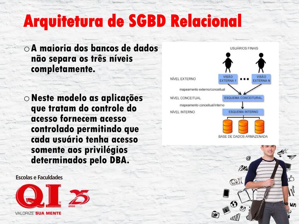 oneste modelo as aplicações que tratam do controle do acesso fornecem