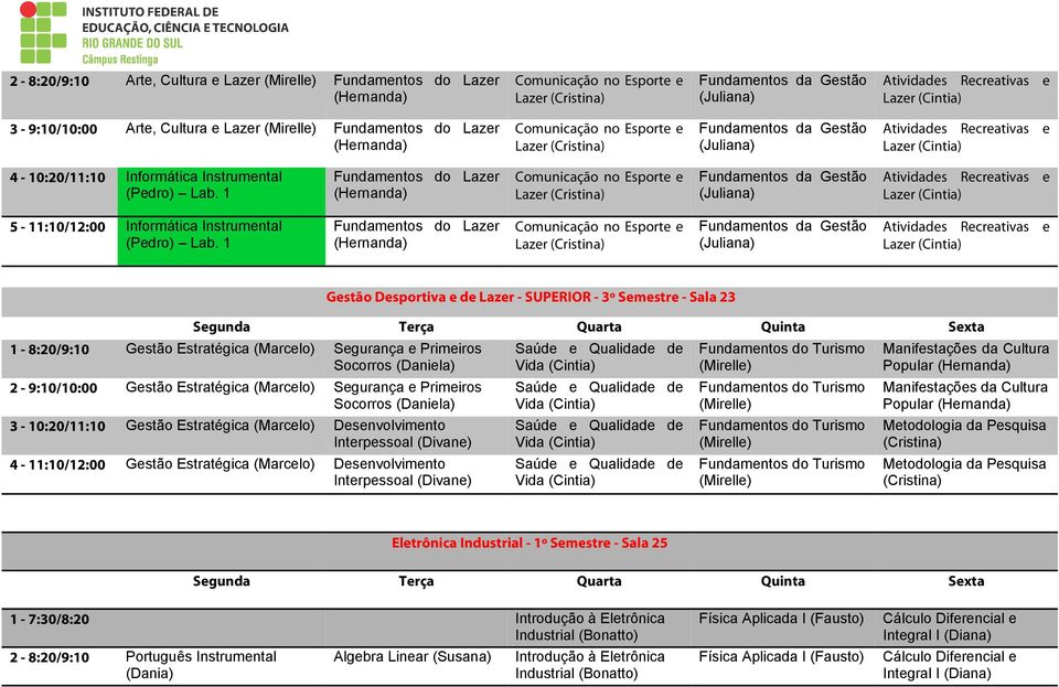 Instrumental (Pedro) Lab.