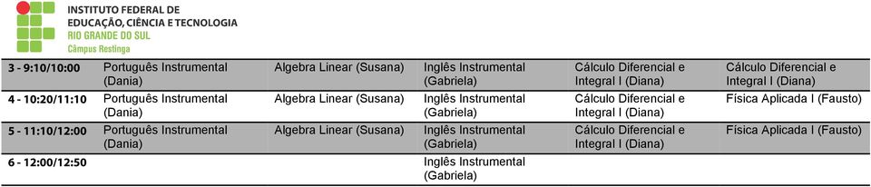 (Susana) Inglês Instrumental (Gabriela) Inglês Instrumental (Gabriela) Inglês Instrumental