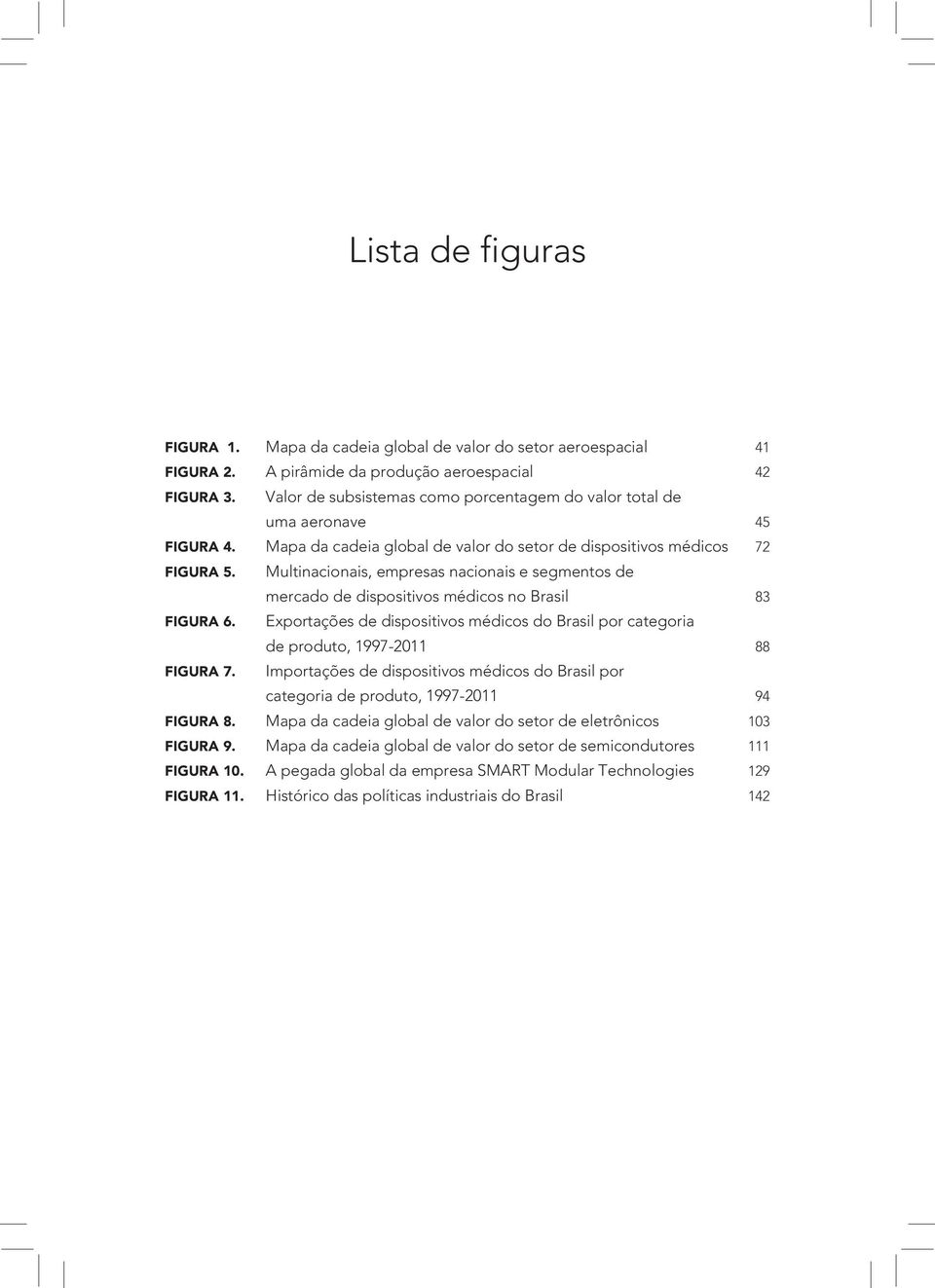 Multinacionais, empresas nacionais e segmentos de mercado de dispositivos médicos no Brasil 83 FIGURA 6. Exportações de dispositivos médicos do Brasil por categoria de produto, 1997-2011 88 FIGURA 7.