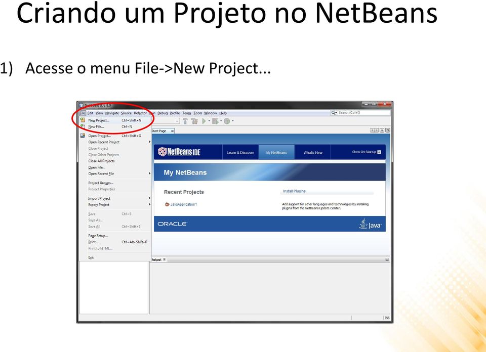 NetBeans 1)