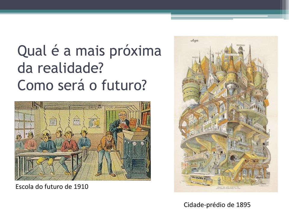 Como será o futuro?