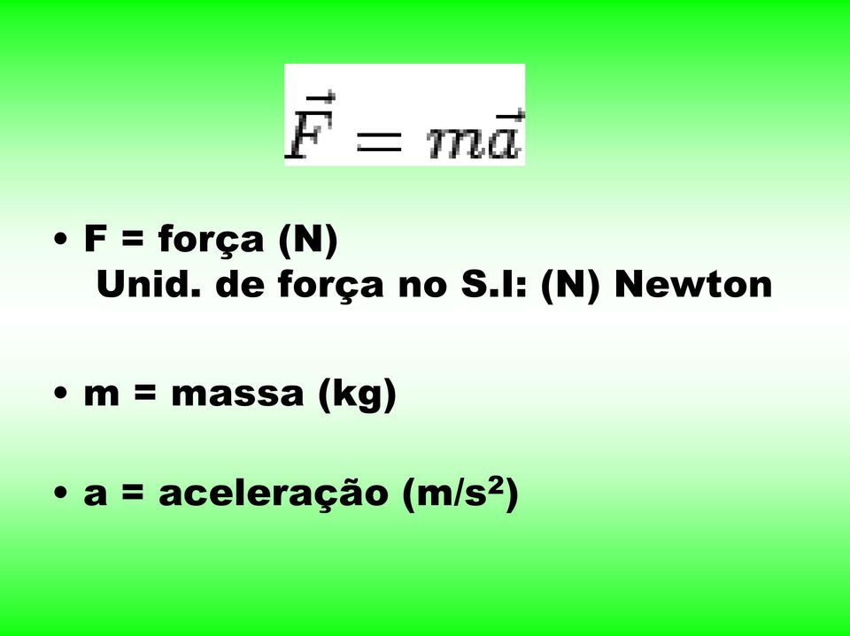 I: (N) Newton m =