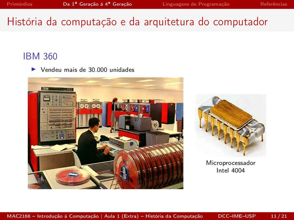 4004 MAC2166 Introdução à Computação