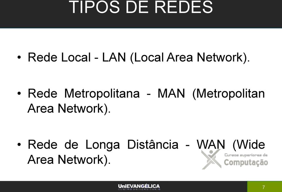 Rede Metropolitana - MAN (Metropolitan 