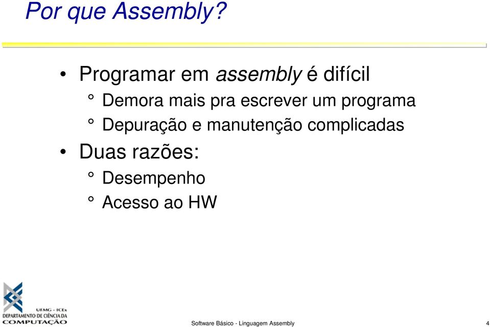 escrever um programa Depuração e manutenção