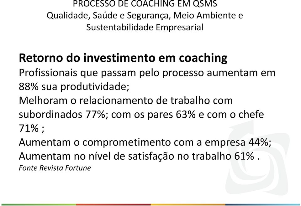 subordinados 77%; com os pares 63% e com o chefe 71% ; Aumentam o