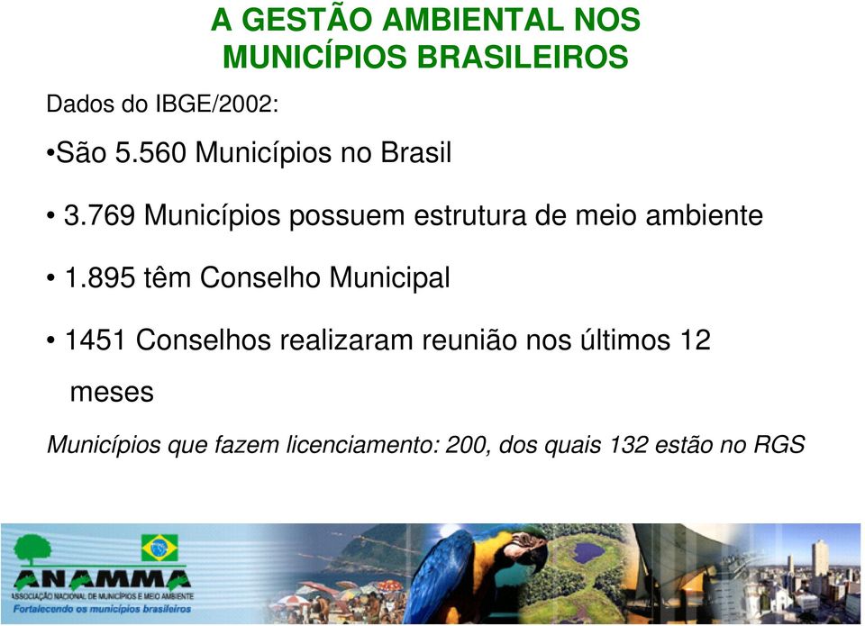 895 têm Conselho Municipal 1451 Conselhos realizaram reunião nos últimos