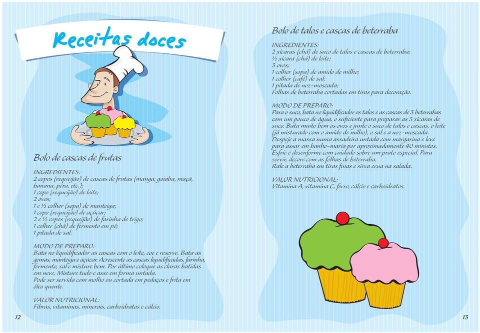 Bata no liquidificador as cascas com o leite, coe e reserve. Bata as gemas, manteiga e açúcar. Acrescente as cascas liquidificadas, farinha, fermento, sal e misture bem.