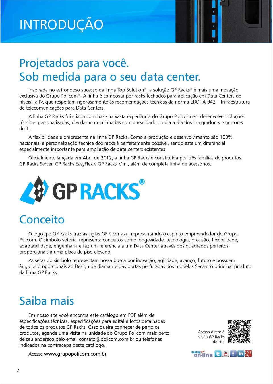 para Data Centers.