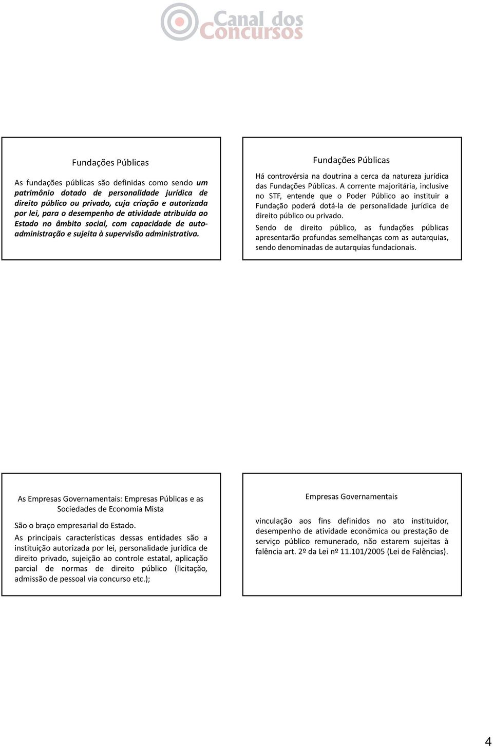 Fundações Públicas Há controvérsia na doutrina a cerca da natureza jurídica das Fundações Públicas.