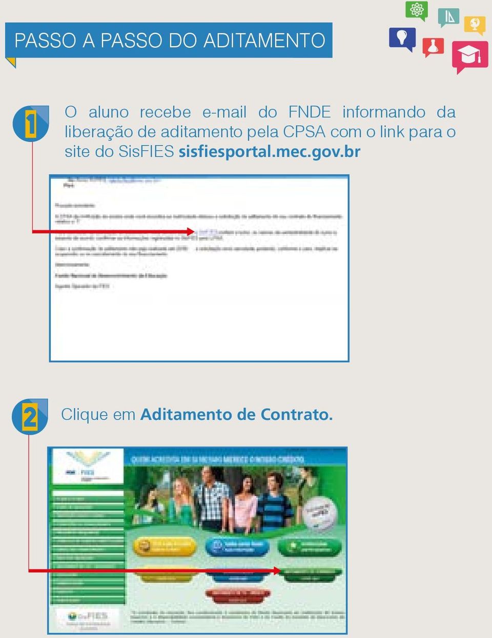 aditamento pela CPSA com o link para o site do