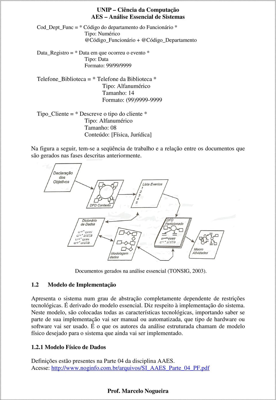 Tamanho: 08 Conteúdo: [Física, Jurídica] Na figura a seguir, tem-se a seqüência de trabalho e a relação entre os documentos que são gerados nas fases descritas anteriormente. 1.