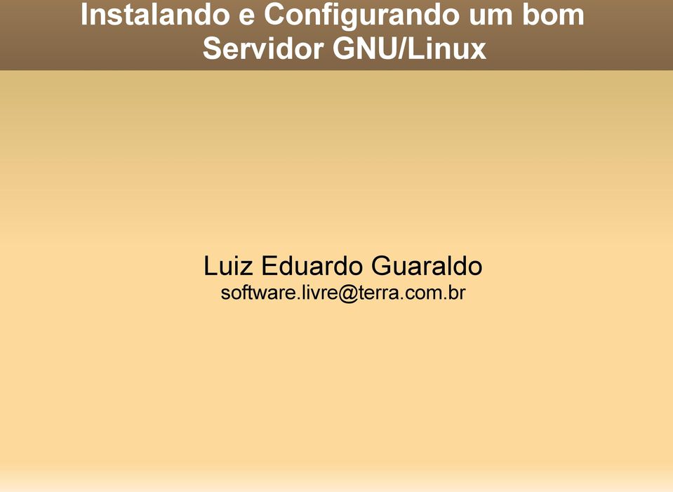 Luiz Eduardo Guaraldo
