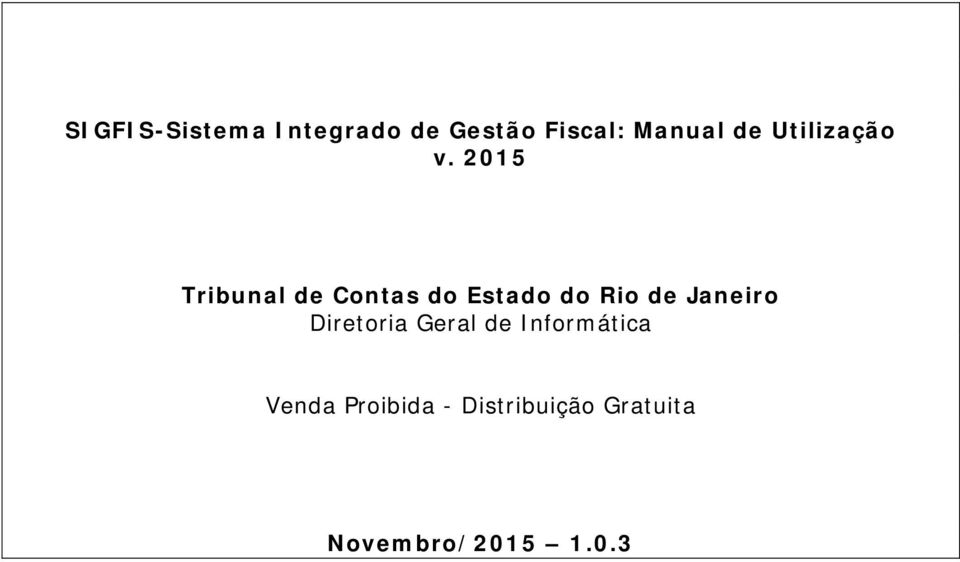 2015 Tribunal de Contas do Estado do Rio de Janeiro