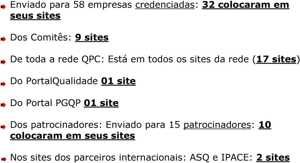 PortalQualidade 01 site Do Portal PGQP 01 site Dos patrocinadores: Enviado para 15