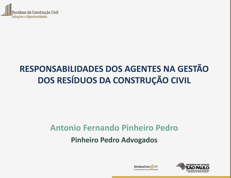 CONSTRUÇÃO CIVIL Antonio