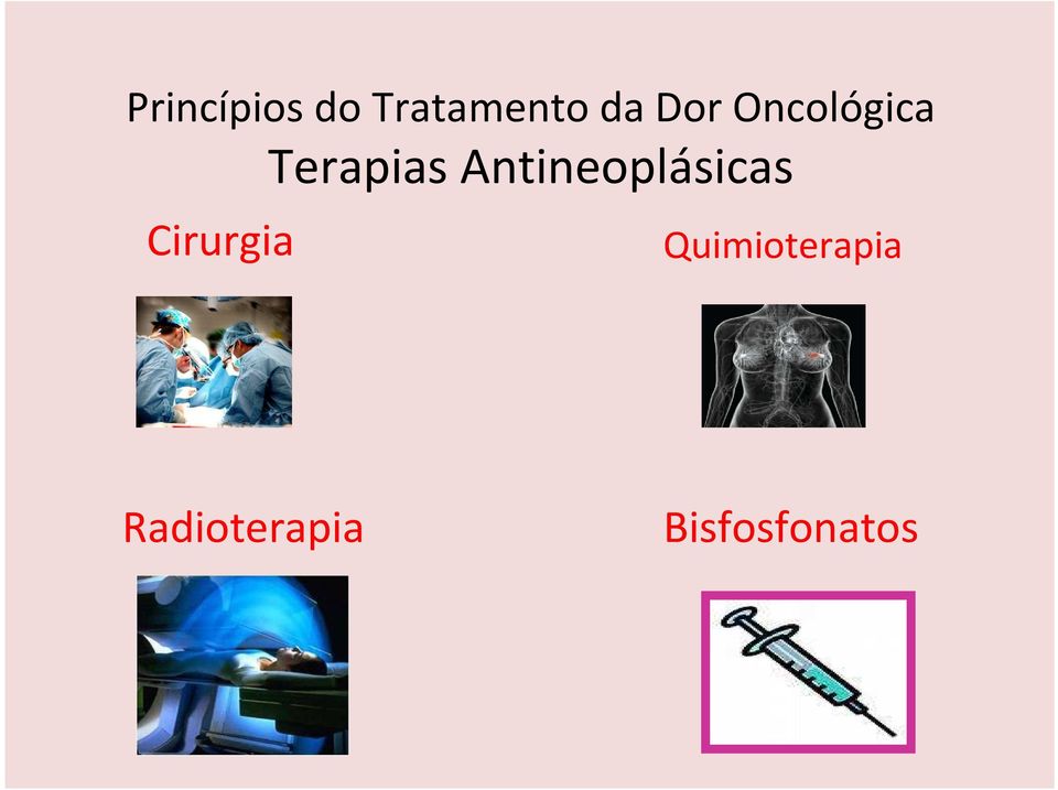 Antineoplásicas Cirurgia