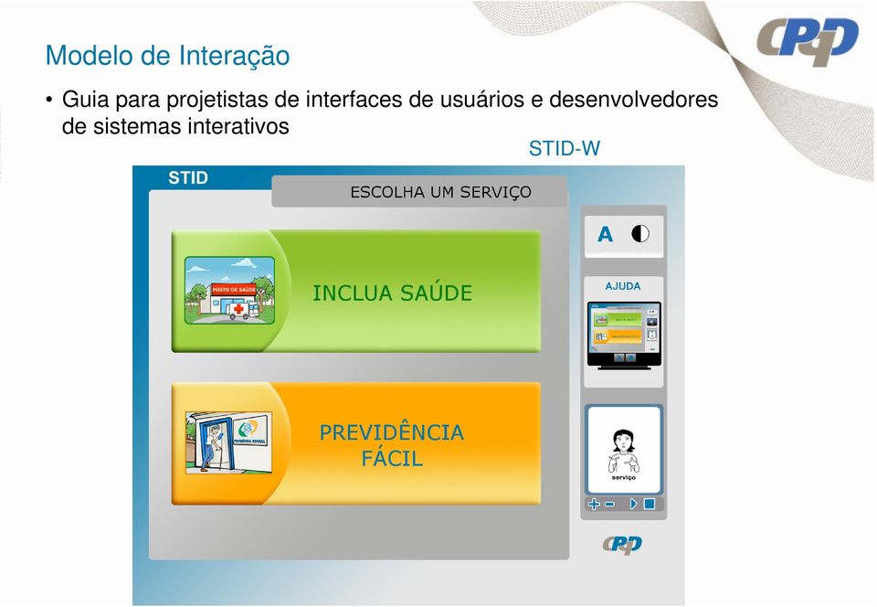 interfaces de usuários e