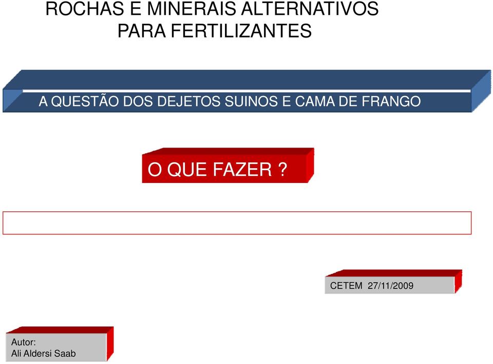 CAMA DE FRANGO O QUE FAZER?