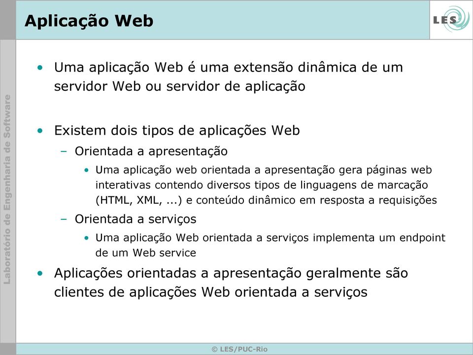 de marcação (HTML, XML,.