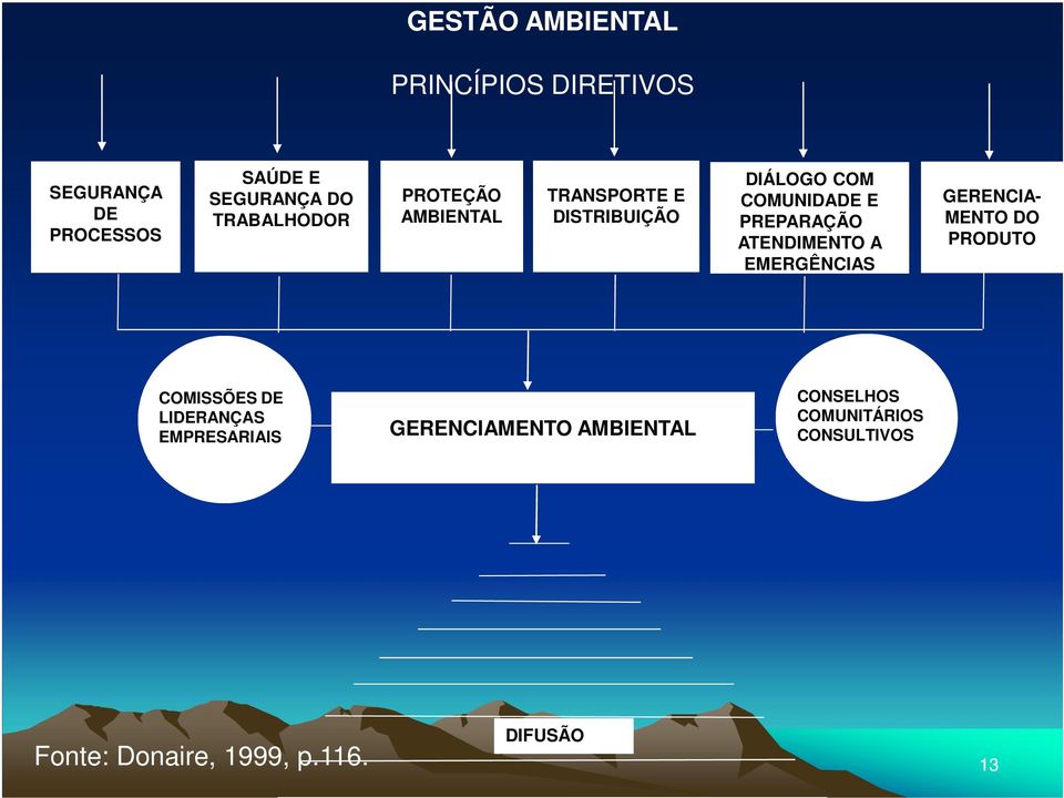 PREPARAÇÃO E ATENDIMENTO A EMERGÊNCIAS GERENCIA- MENTO DO PRODUTO COMISSÕES DE LIDERANÇAS