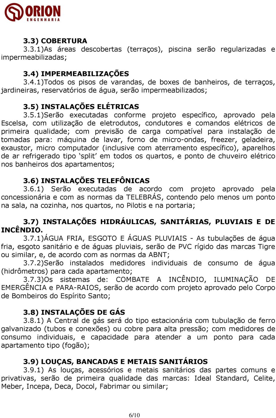 INSTALAÇÕES ELÉTRICAS 3.5.