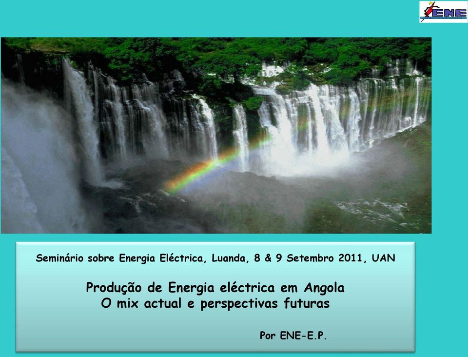 Produção de Energia eléctrica em