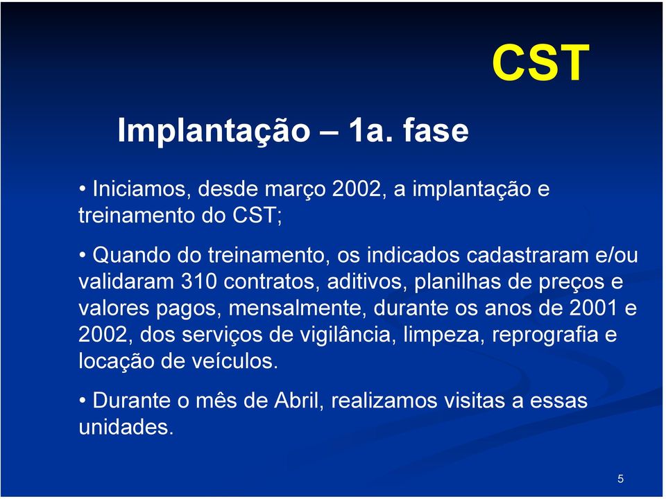 indicados cadastraram e/ou validaram 310 contratos, aditivos, planilhas de preços e valores pagos,