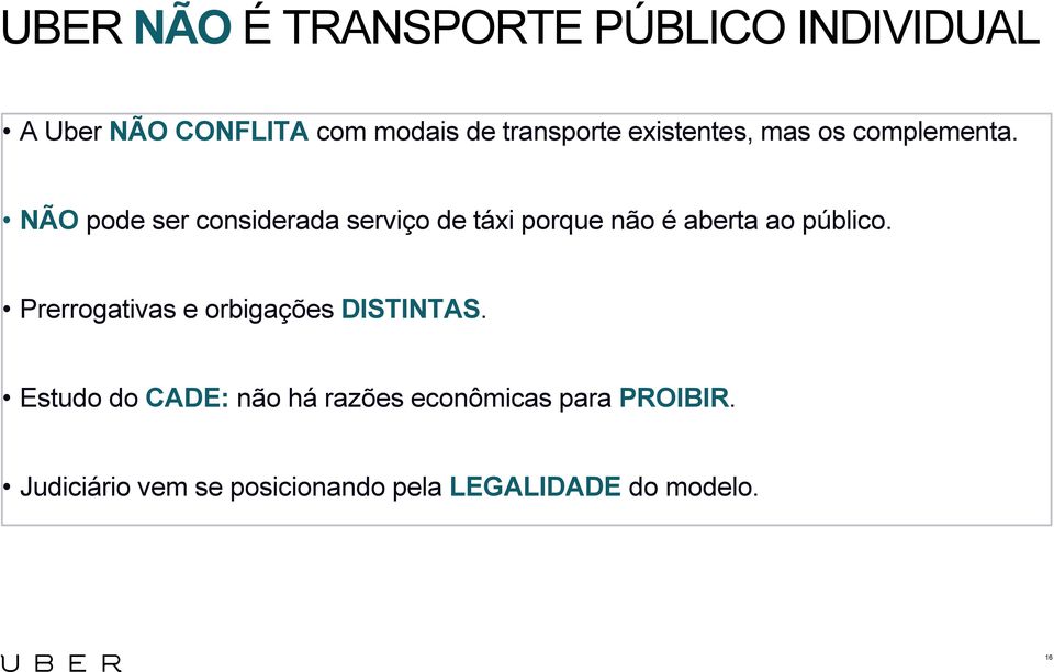 NÃO pode ser considerada serviço de táxi porque não é aberta ao público.