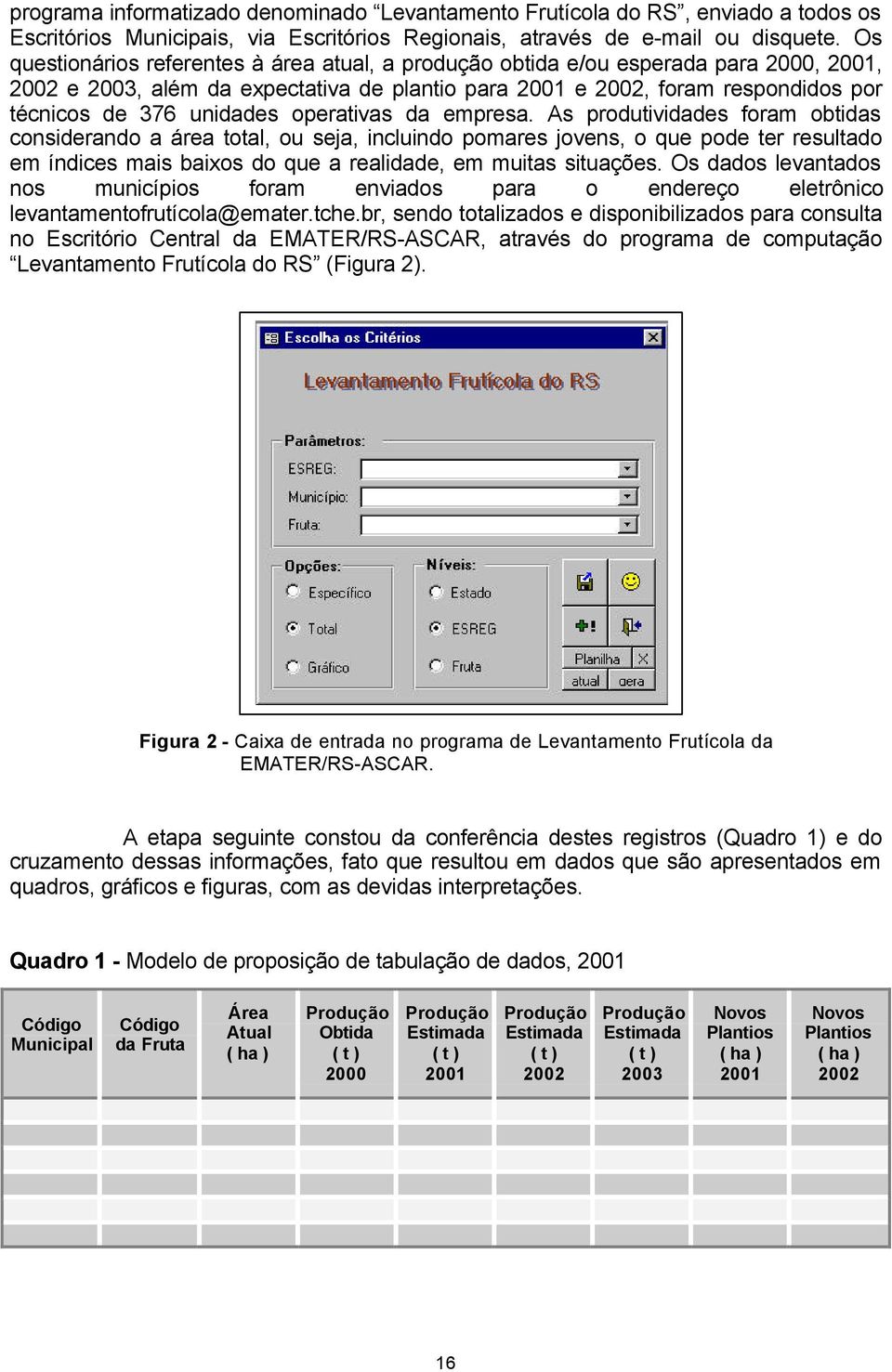 operativas da empresa.