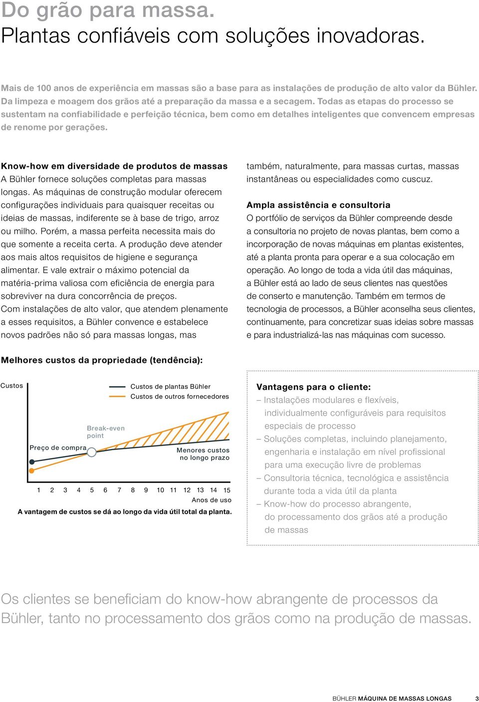 Todas as etapas do processo se sustentam na confiabilidade e perfeição técnica, bem como em detalhes inteligentes que convencem empresas de renome por gerações.